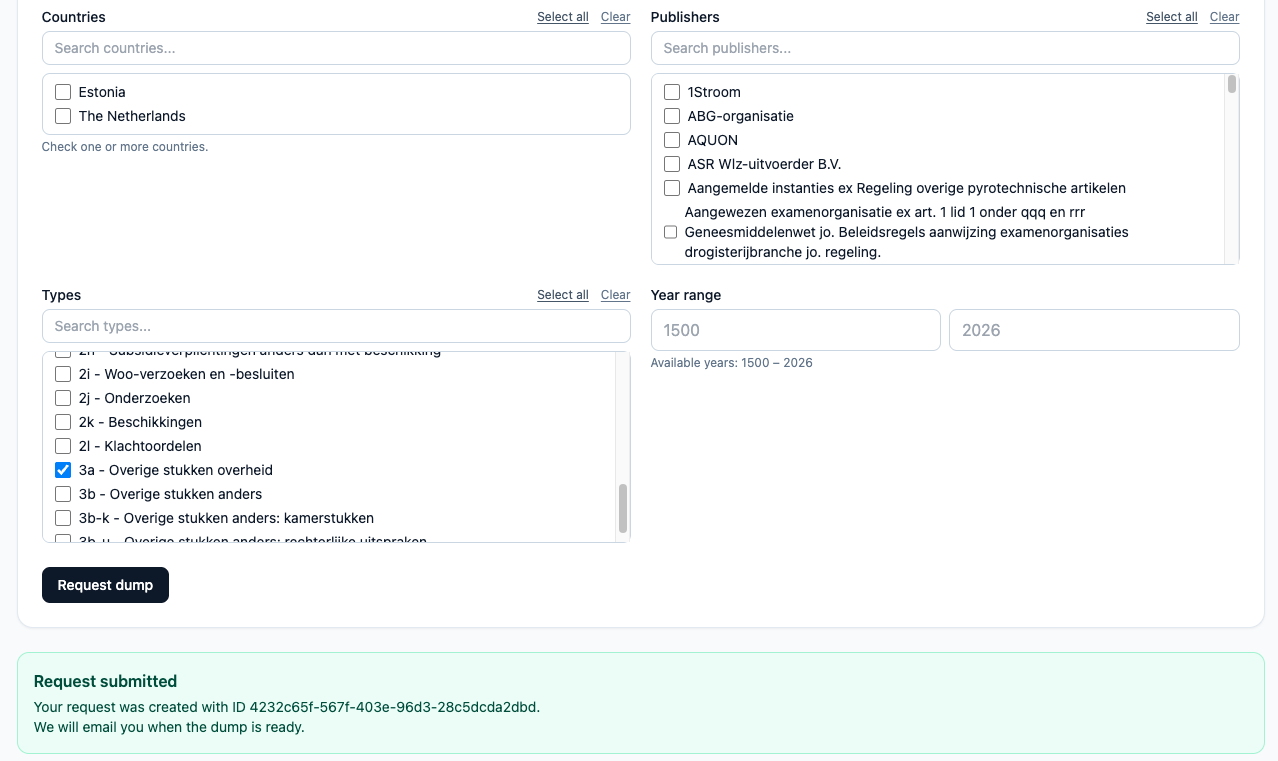 WooGLe growth chart showing exponential increase from 0.1M to 8M documents